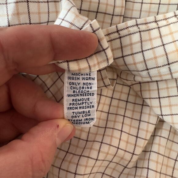 Ralph Lauren Blake Men’s Button Down Dress Shirt Size L Plaid Pony Logo Preppy - Picture 6 of 8